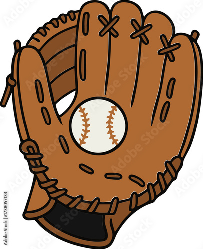 Baseball Mitt Icon