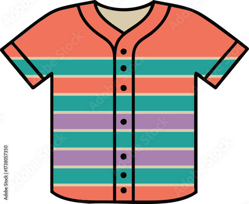 Colorful Sport Shirt
