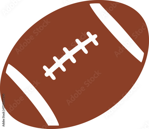 Rugby Ball Illustration