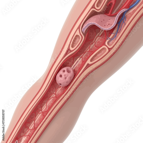 Mechanism of Deep Vein Thrombosis (DVT) Formation: Angiographic View