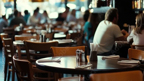 Group of friends having meal at table