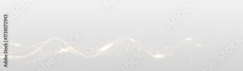 Abstract glowing swirl with sparkles, particles, and neon tornado motion. Bright energy trail and elegant vortex on transparent background. PNG for storm, magic, or power-themed designs	
