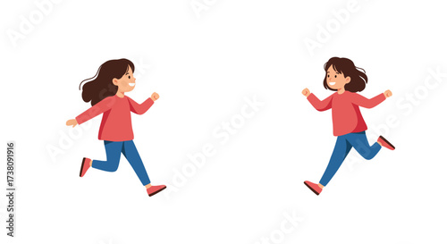 People Enjoying Picnic & Cycling in Park Friends, Nature, Summer Activities Illustration