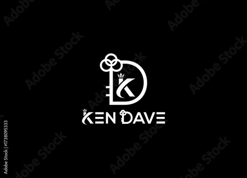 graphic design of a creative sign symbol made of many spheres