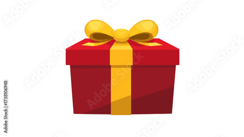 Gift Box Unwrapped, Holiday Celebration, Home Environment, Vector Graphic, Joyful Concept