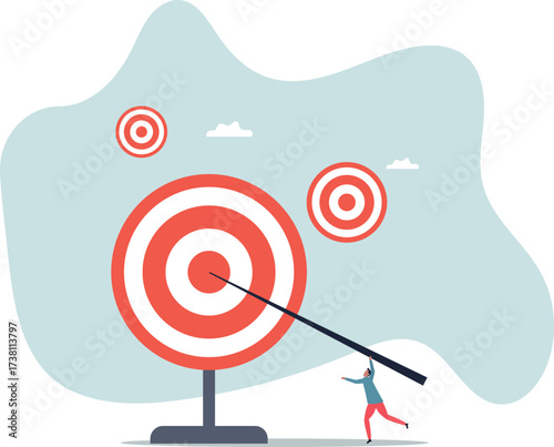 Specific goal, clarify objective or target, focus or concentrate on purpose to win business mission,about a man and his life.