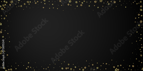 Christmas stars vector overlay.
