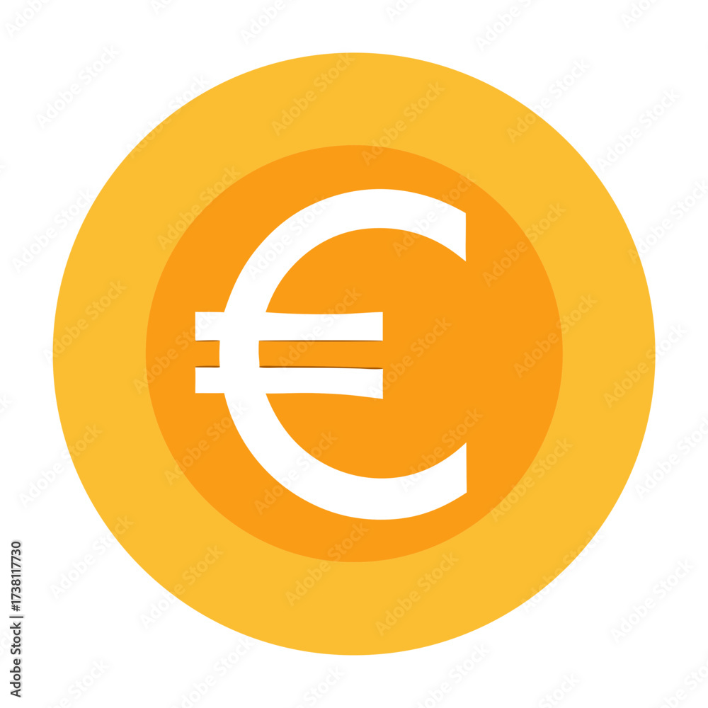 Obraz premium euro sign icon