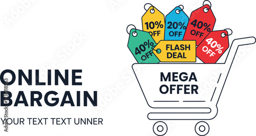 Online bargain mega offer flash deal sale discount promotion offer
