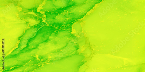 Luxurious green marble texture with elegant natural veins, perfect for backgrounds, luxury elegant acrylic watercolor painted lime green marble background texture with natural pattern.