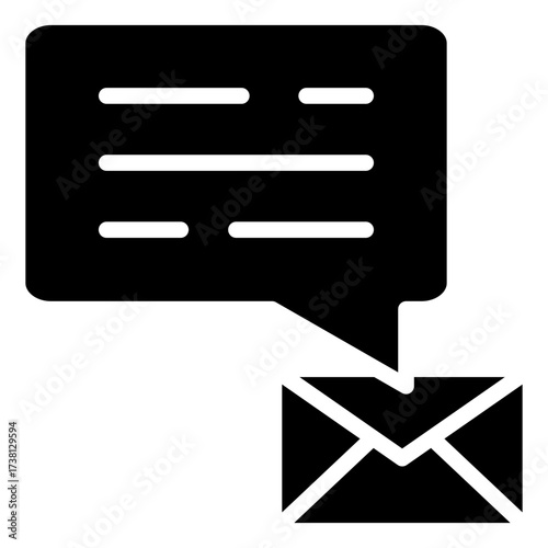 Inline Message Icon For Design Elements