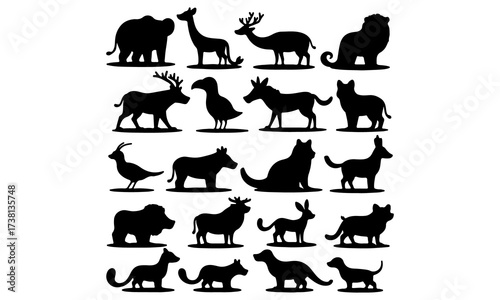 Animal Silhouette Collection