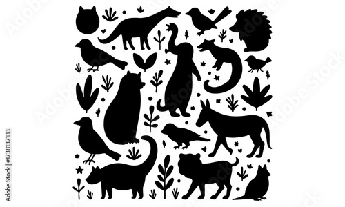 Animal Silhouette Collection