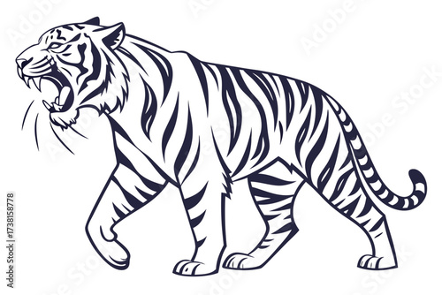 tiger vector illustration