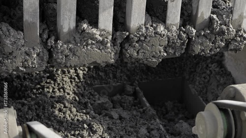Unveiling the Hidden Texture of Cement - A Close-up Look at the Grainy Details