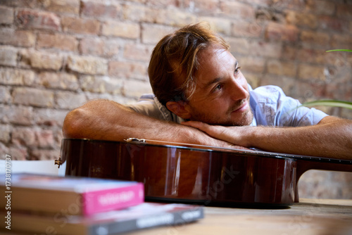 dreamer with a guitar