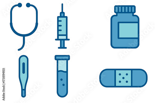 Essential medical tools and healthcare supplies for clinics and hospitals