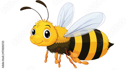Adorable Bee Cartoon Vector Art for Cute Kids Designs and Illustrations