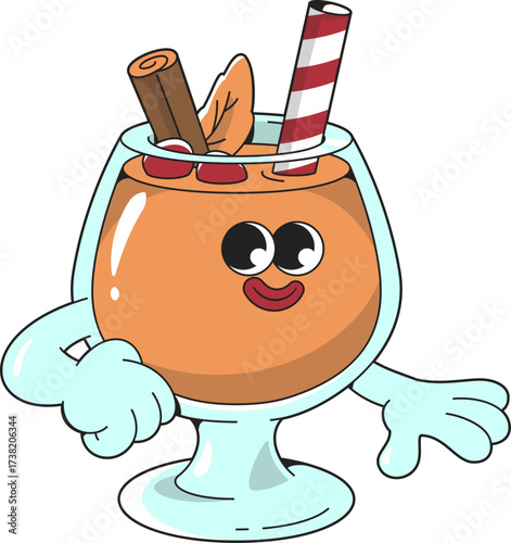Iced Coffee Mascot