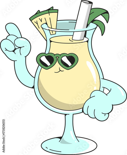 Groovy Juice Mascot