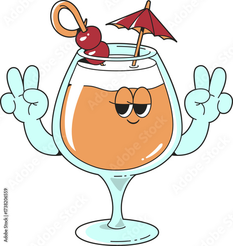 Cocoa Glass Mascot