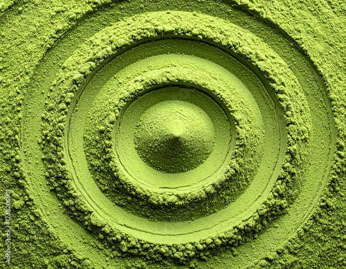 Generated image matcha powder background smooth texture