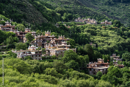 Jiaju tibetan village, Danba county, Garzê Tibetan Autonomous Prefecture, Sichuan,  China
