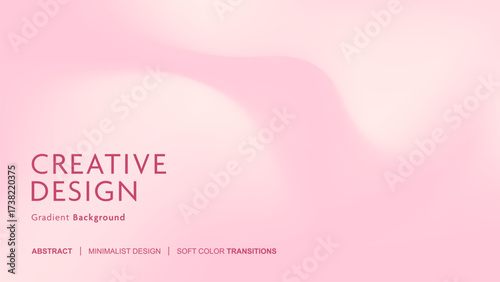 Modern gradient background with soft curves and smooth lighting. Glowing color wave backdrop.
