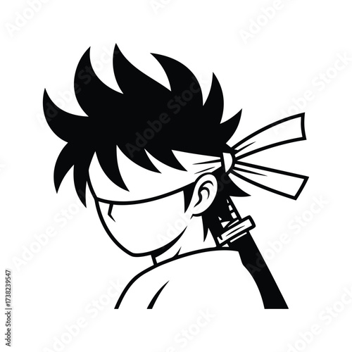 Modern Ninja Avatar Collection Gaming and Esport Elements
