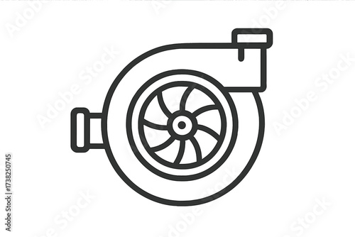 Linear style fuel canister icon, vector cartoon illustration with transparent background, fuel container symbol, gas canister, liquid storage, ordered set design