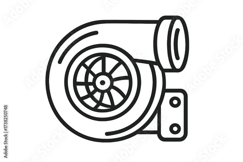 Fuel canister icon in linear style, vector cartoon illustration with transparent background, gas container symbol, liquid storage tank, portable fuel barrel, set of fuel icons