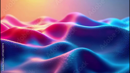 Vibrant Wave Waves of Colors - A Journey into the Oceanic Oasis