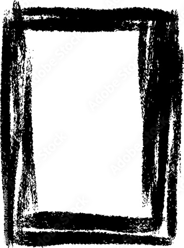 hand-painted , abstract drawing, clipart frames