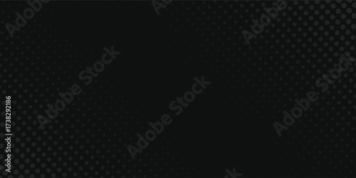 Carbon background. Dark geometric texture. Futuristic metal design for banner, poster or website. Realistic composite material. Black metal  Vector illustration