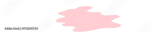 Light Pink Abstract shape blurry illustration art