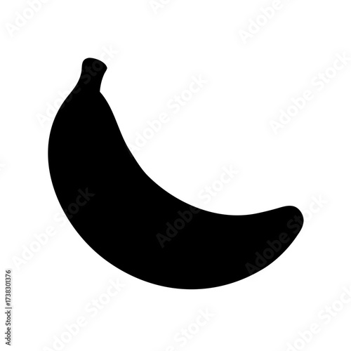  Peeled Banana Fruit Icon - Tropical Food Vector | 