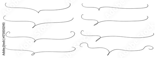 Fotografie 手書きの下向きのかっこのふきだし