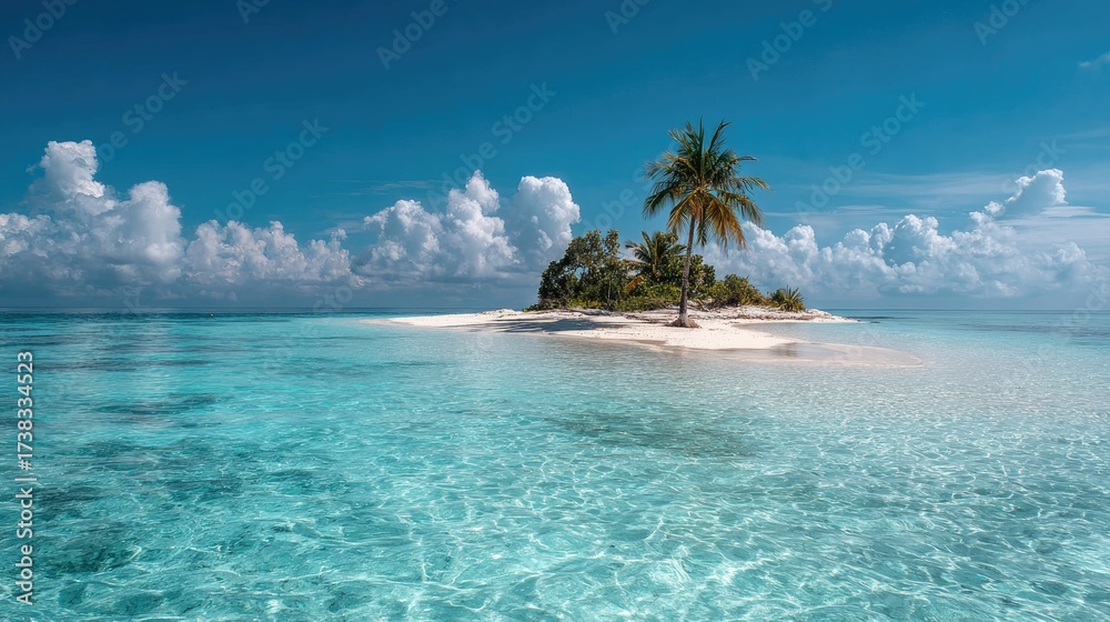 Fototapeta premium Tropical island paradise