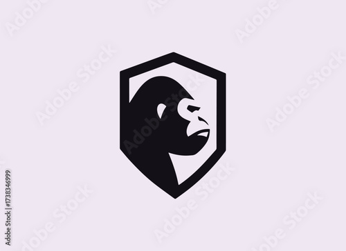 Gorilla Shield Logo, Gorilla Crest Logo, Gorilla Minimalist Logo, Gorilla Head Vector Art, Gorilla Badge Design, Strong Gorilla Emblem, Gorilla Symbol, Modern Gorilla Logo, Gorilla Gaming Shield, Gori