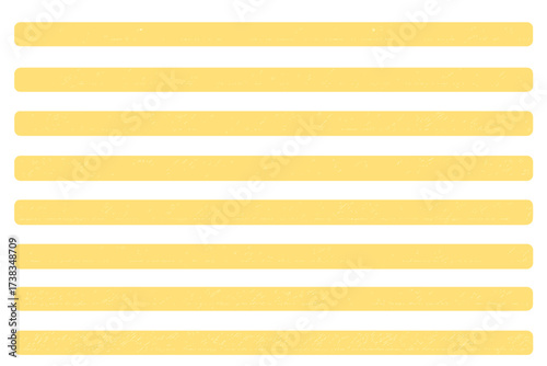Yellow striped seamless pattern background. Hand-drawn doodle texture with cute pastel summer stripes. Vector illustration backdrop for fabric, wallpaper, or baby shower design.