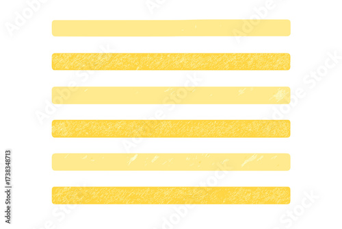 Yellow striped seamless pattern. Hand drawn vector background. Cute pastel doodle stripes texture. Summer kids illustration. Mediterranean style backdrop for textile, fabric, paper.