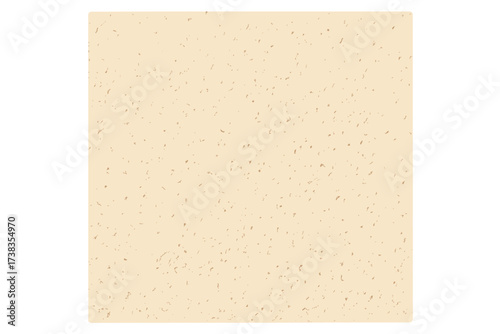 Grain craft paper texture. Light ecru eggshell background. Vector vintage grunge surface backdrop. Recycled cardboard material for design. Abstract parchment illustration.