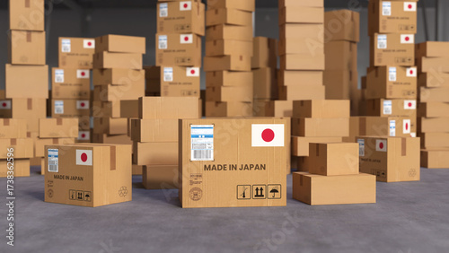 Made in Japan Cardboard Shipping Boxes