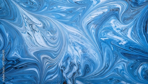 Wallpaper Mural light blue marble pattern texture abstract background Torontodigital.ca