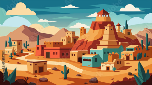 Despite its rough and rugged appearance the town was filled with a tightknit community of people who had learned to thrive in the harshness of the desert.