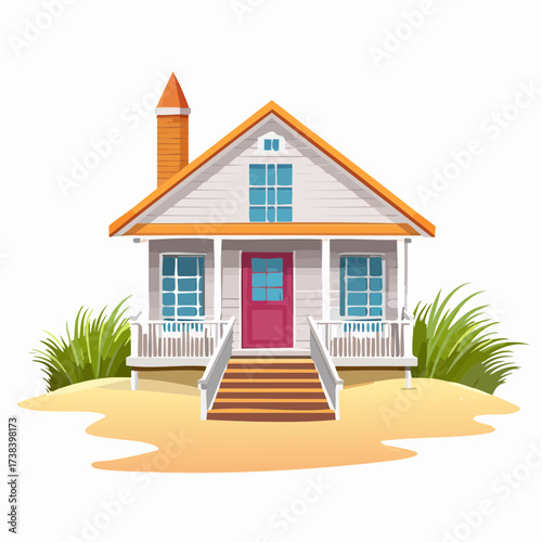 Real estate Beachside bungalow steps away from sand dunes