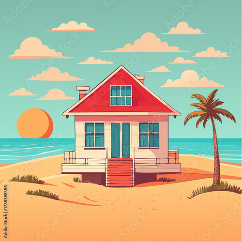Real estate Beachside bungalow steps away from sand dunes
