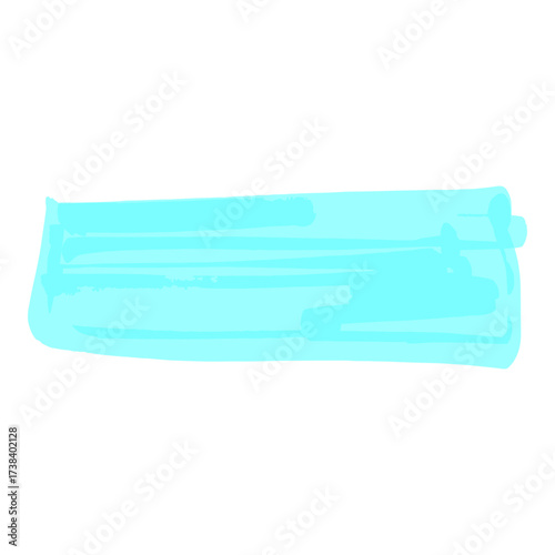 Text Highlighter Block Doodle Illustration