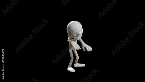 Toon Mummy Cursed Pace Walk