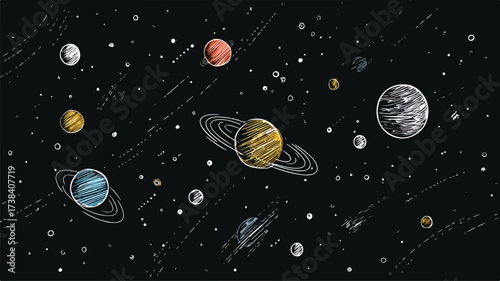 Unique Space and Astronomy Vector Icons for Modern Design Projects